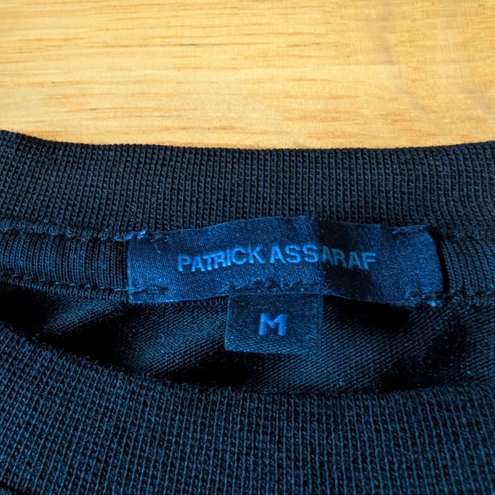 Patrick Assaraf Cotton Crewneck,M - Picture 3 of 8